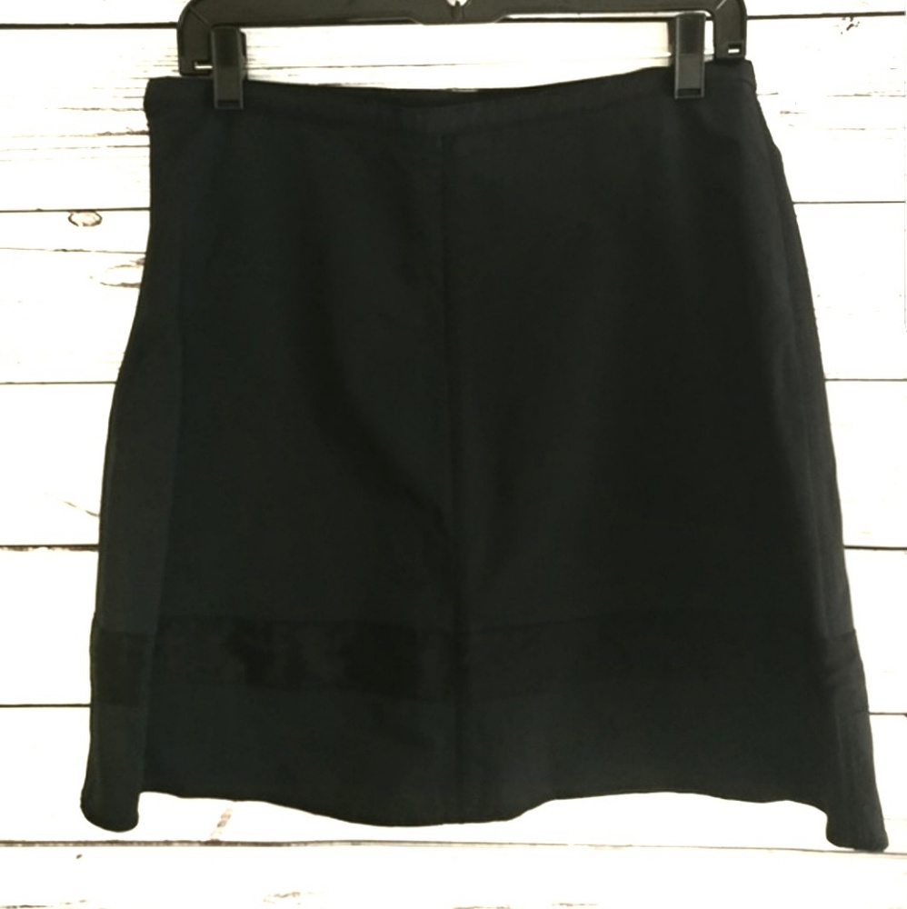 Sinclaire 10 A-Line Black Skirt Size 8